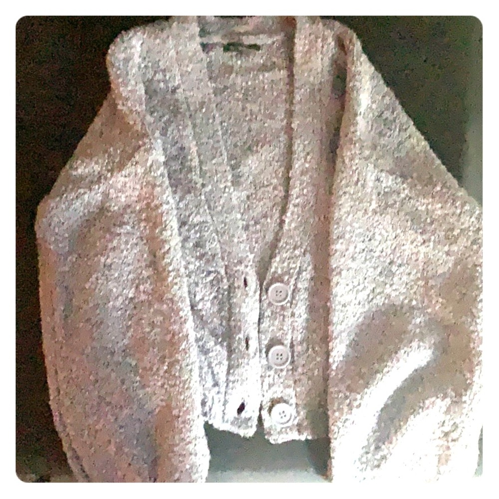 Grey cardigan